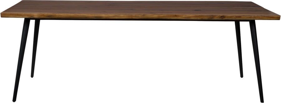 Dutchbone " Alagon Eettafel 220 x 90 cm Bruin " - Foto 6