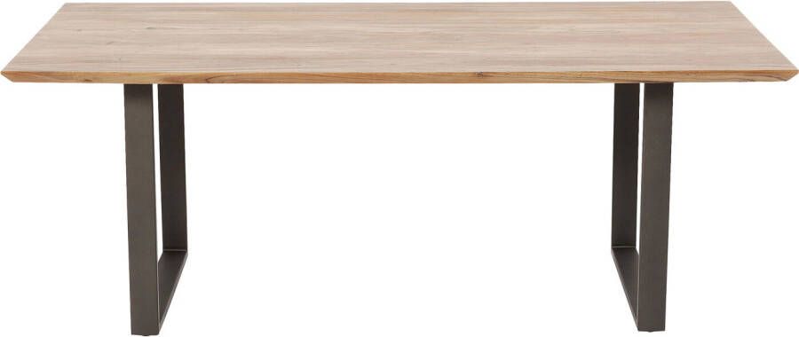 Kare Design Kare Eettafel Symphony Ruwstaal 160x80cm