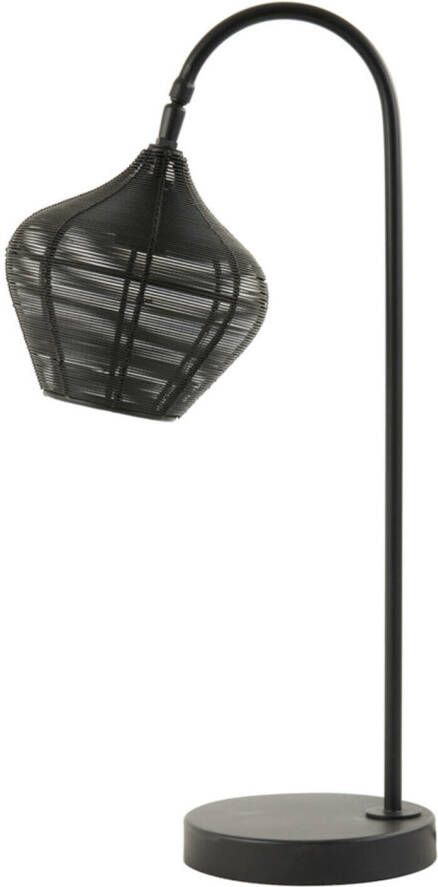 Light & Living Light and Living tafellamp zwart metaal 1863012 - Foto 3