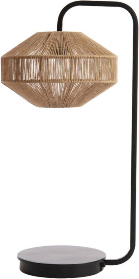 Light & Living Tafellamp Lyra Ø26x60cm Bruin