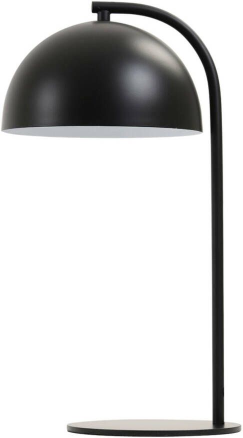 Light & Living Tafellamp 'Mette' kleur Mat Zwart