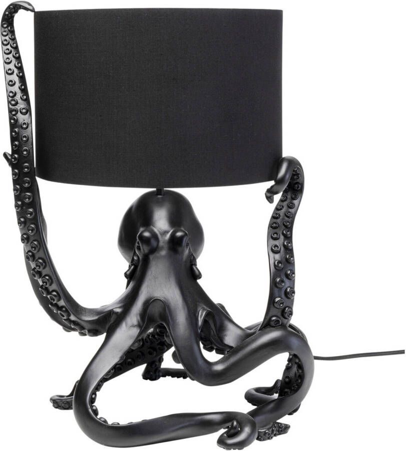 Kare Design Kare Tafellamp Octopus Black 47cm