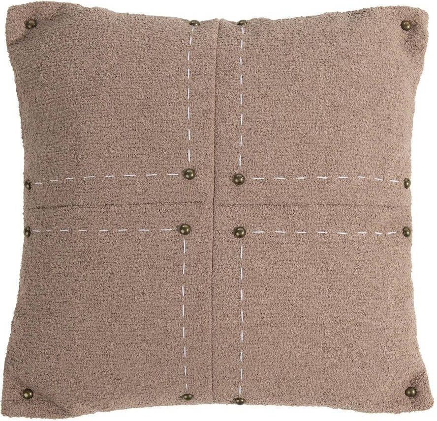 COCO maison | Timeless Avery kussen 50x50cm camel | Woonaccessoires | Sierkussen
