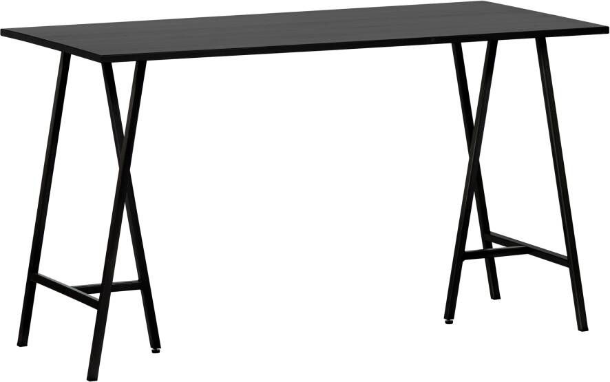 WOOOD Bureau Tino Grenenhout 130 x 62cm Zwart