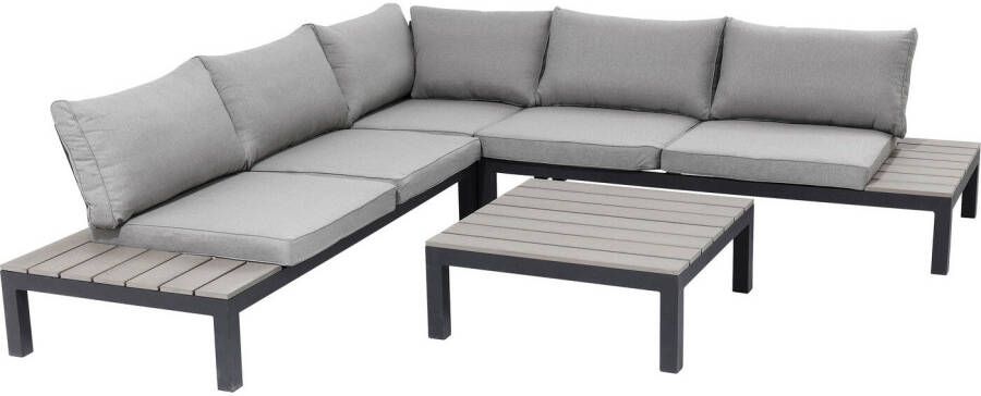 Kare Design | Bank Set Holiday Black (4 part) | Tuinmeubelen | Tuinbank