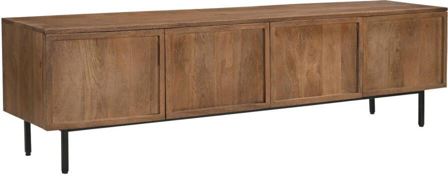 Livingfurn TV-meubel Elan Mangohout 180cm Bruin