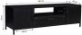 Livingfurn TV Meubel Kala 160cm Mangohout Gecoat Staal - Thumbnail 3
