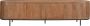 Livingfurn TV Meubel Noor Natural 210cm Mangohout Gecoat Staal - Thumbnail 5