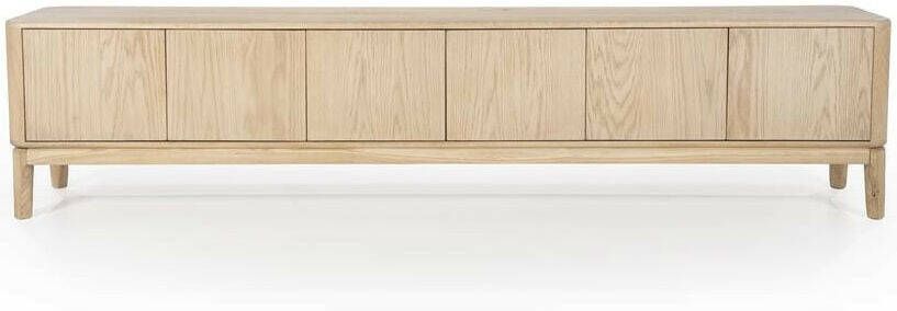 Eleonora TV-meubel Harvey Eikenhout 220cm Naturel