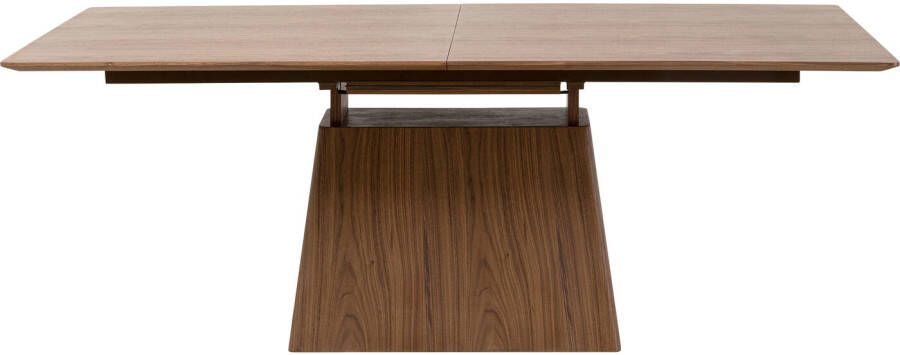 Uitschuiftafel Benvenuto Walnut 200(50)x110cm