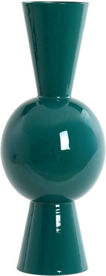 Light & Living Light&living Vaas deco Ø30x75 cm CHEDI glans donker groen