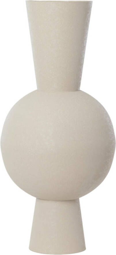 Light & Living Light&living Vaas deco Ø39x83 cm CHEDI mat licht grijs