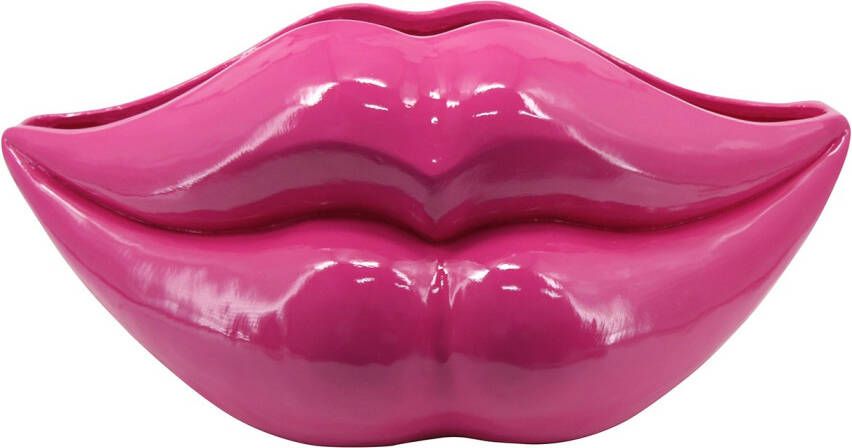 Richmond Interiors Richmond Vaas Lips 28cm hoog Roze