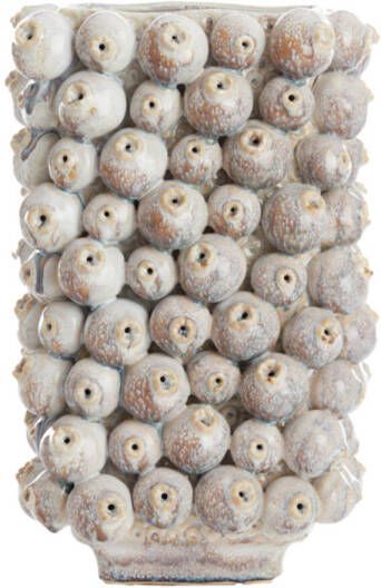 Light & Living Light&living Vaas deco 24 5x18 5x37 5 cm NITALI keramiek zand