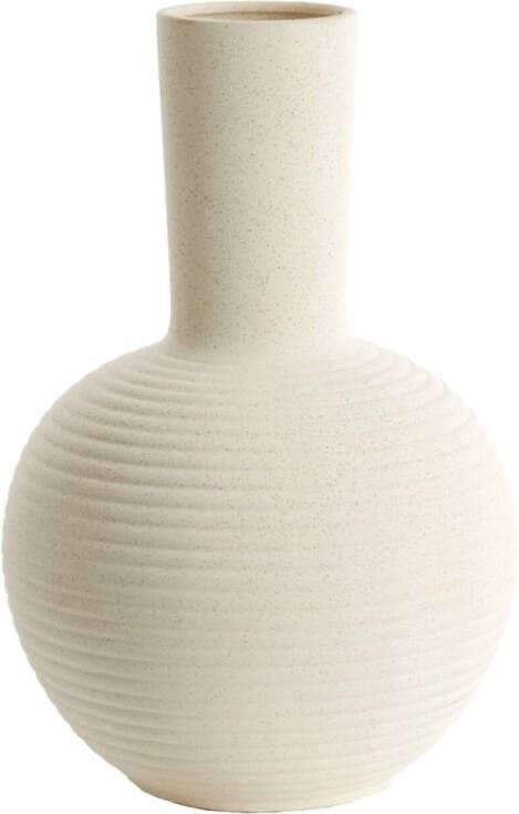 Light & Living Light&living Vaas deco Ø34x52 cm ULLOA keramiek mat crème