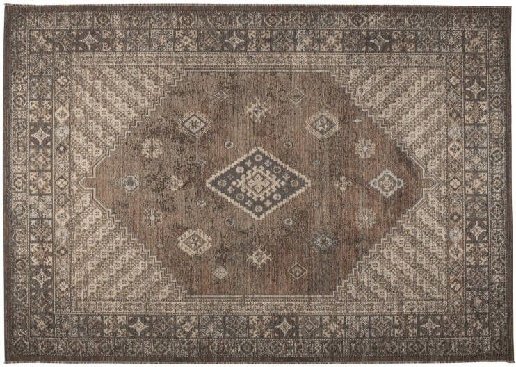 Dutchbone Devon Vloerkleed Earthy Bruin 200x300