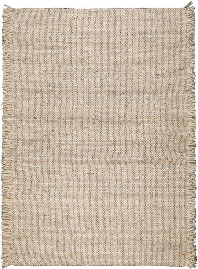 Zuiver | Vloerkleed Frills 170x240 Beige yellow | Woonaccessoires | Vloerkleed - Foto 5