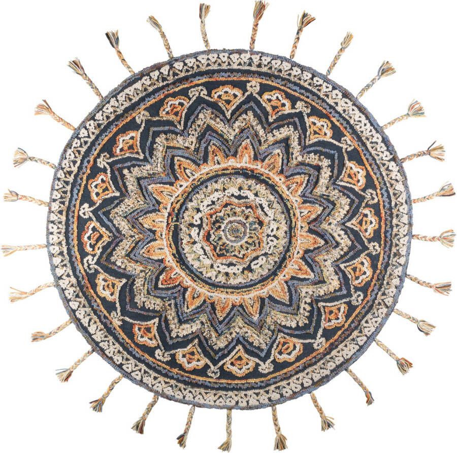 Dutchbone wollen vloerkleed Pix (Ø170 cm) - Foto 2