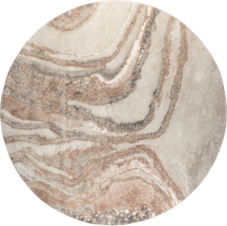 Zuiver | Vloerkleed SolarØ240 Grey terra | Woonaccessoires | Vloerkleed