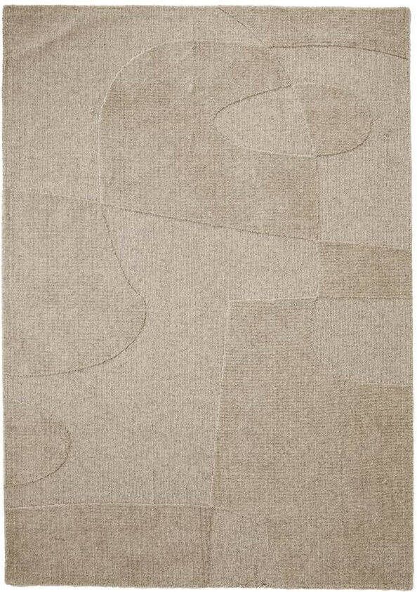 By-Boo Vloerkleed Yuka 190 x 290cm beige