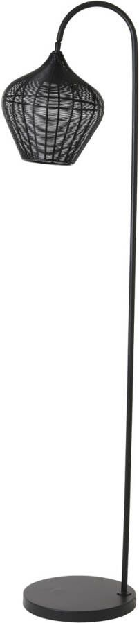 Light & Living Vloerlamp Alvaro Zwart 35x30x160 cm - Foto 3