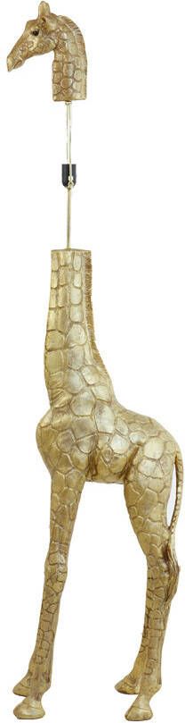 Light & Living Light&living Vloerlamp 44x33 5x184 cm GIRAFFE antiek brons