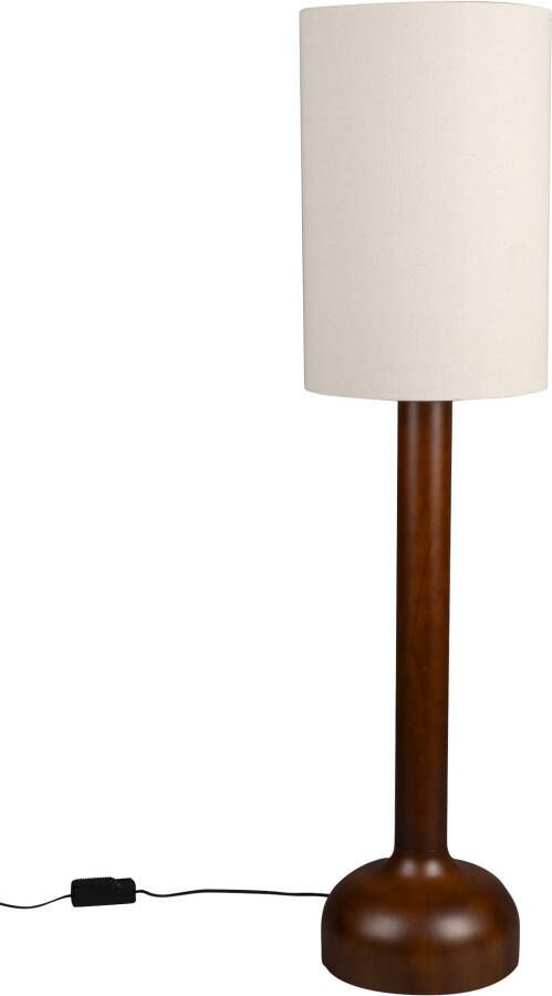 Dutchbone Jones Vloerlamp Staande lamp Hout Beige Jones Vloerlamp Staande lamp Hout