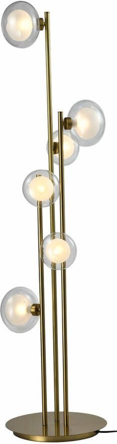 Richmond Interiors Richmond Vloerlamp Luva 6-lamps Brushed Gold