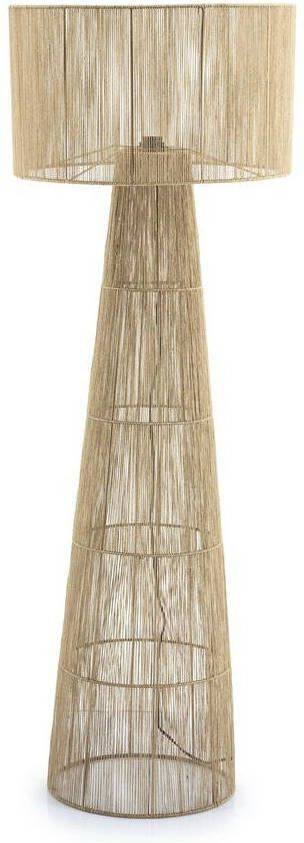 By-Boo Vloerlamp Oshu Jute 146cm hoog Beige