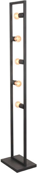 LABEL51 | Vloerlamp Quadrato Zwart Metaal | Woonaccessoires | Vloerlamp - Foto 3