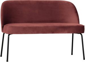 BePureHome Eetkamerbank 'Vogue' Velvet kleur Chestnut