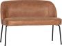 BePureHome Vogue Eetbank Leer Cognac 83x120x59 - Thumbnail 2