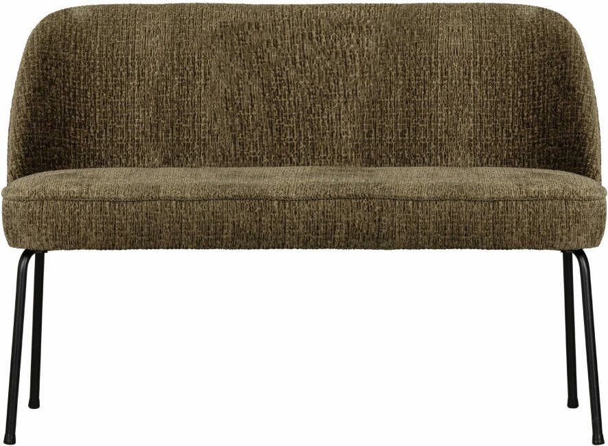 BePureHome | Vogue Eetbank Structure Velvet Bonsai | Eetkamer meubels | Eetkamerbank