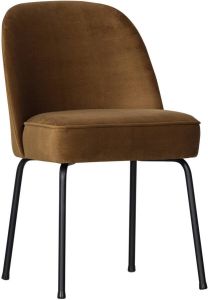 BePureHome Eetkamerstoel 'Vogue' Velvet kleur Honing Geel