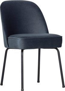 BePureHome Eetkamerstoel 'Vogue' Velvet kleur Teal