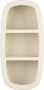 Dutchbone Wandplank Veda Gerecycled marmer 81 x 40cm Beige - Thumbnail 1