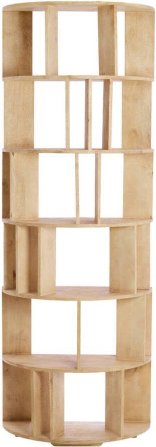 Light & Living Wandkast Limpya Mangohout 212 x 76cm Naturel