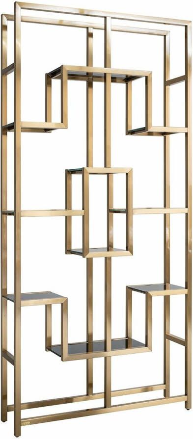 Richmond Interiors Richmond Wandkast Magnus 230 x 108cm Brushed Gold