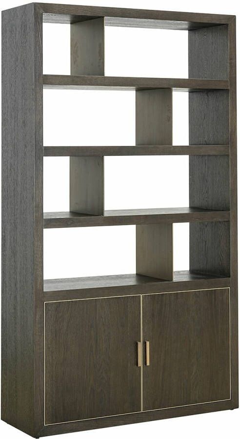 Richmond Interiors Richmond Wandkast Rivertree Eiken 210 x 120cm Bruin