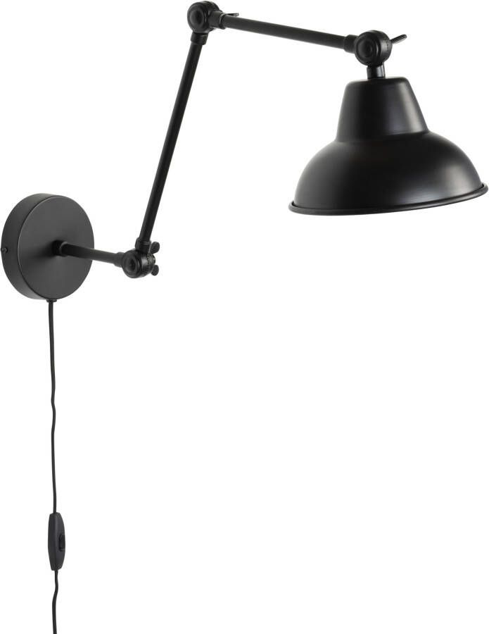 ZILT Wandlamp 'Vardon' kleur Zwart