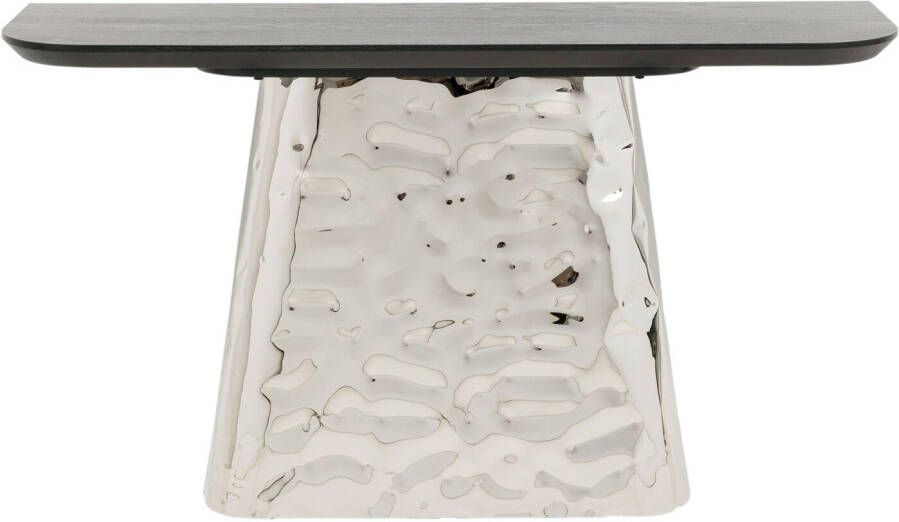 Kare Design Caldera console chroom 138x38cm
