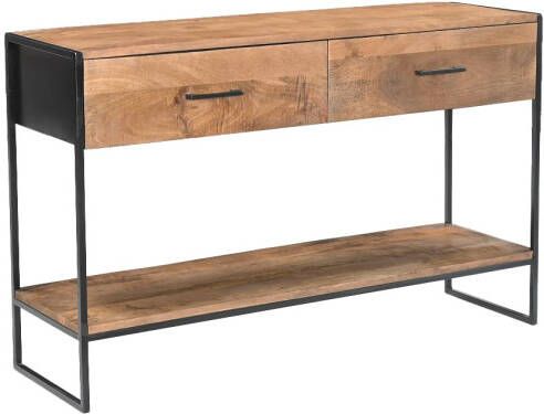 Livingfurn Elin dressoirs 120 cm mangohout naturel