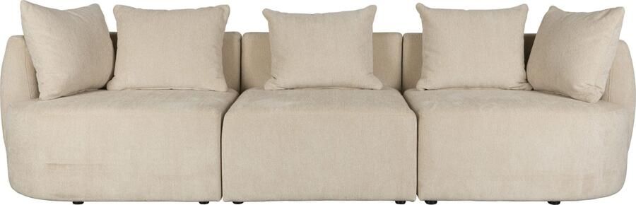 Dutchbone | Bank Rocca 4.5 Seater Latte | Zitmeubels woonkamer | 4 5-zitsbank