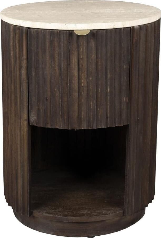 Dutchbone | Dutchbone | Bijzettafel Bed Stand Marlow | Slaapkamerkasten | Nachtkastje | Slaapkamerkasten | Nachtkastje