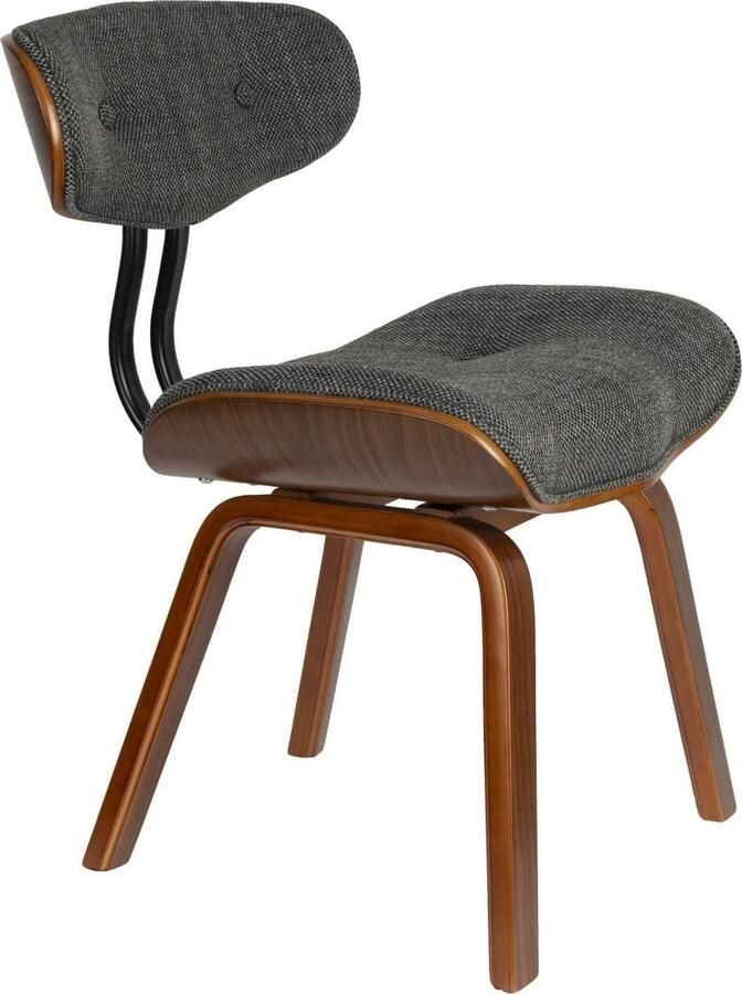 Dutchbone | Dutchbone | Eetkamerstoel Blackwood Grey | Eetkamerstoelen | Eetkamerstoel | Eetkamerstoelen | Eetkamerstoel