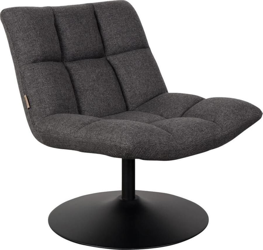 Dutchbone | Dutchbone | Fauteuil Bar Dark Grey | Zitmeubels woonkamer | Draaifauteuil | Zitmeubels woonkamer | Draaifauteuil