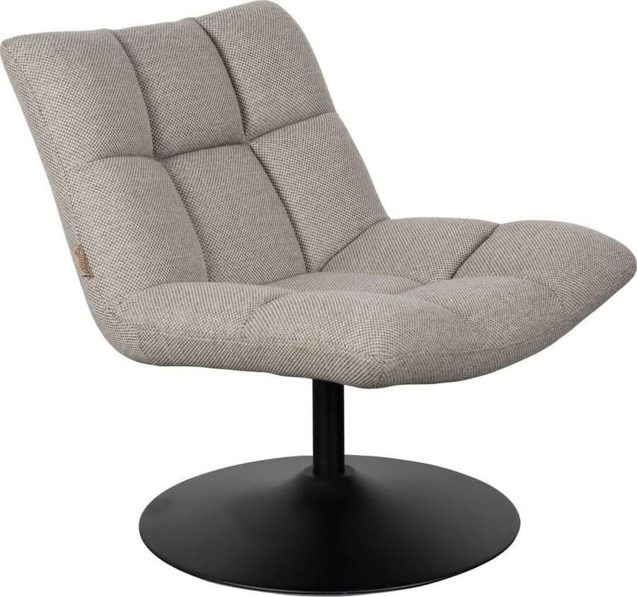 Dutchbone | Dutchbone | Fauteuil Bar Light Grey | Zitmeubels woonkamer | Draaifauteuil | Zitmeubels woonkamer | Draaifauteuil