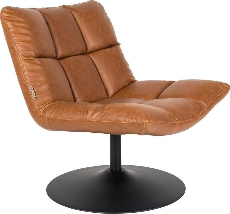 Dutchbone | Dutchbone | Fauteuil Bar Vintage Brown | Zitmeubels woonkamer | Draaifauteuil | Zitmeubels woonkamer | Draaifauteuil - Foto 3