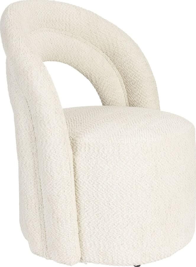 Dutchbone | Dutchbone | Fauteuil Seina Swivel Beige | Zitmeubels woonkamer | Fauteuil | Zitmeubels woonkamer | Fauteuil