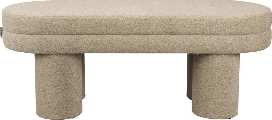 Dutchbone | Dutchbone | Fern Eetbank Beige | Woonaccessoires | Poef | Woonaccessoires | Poef